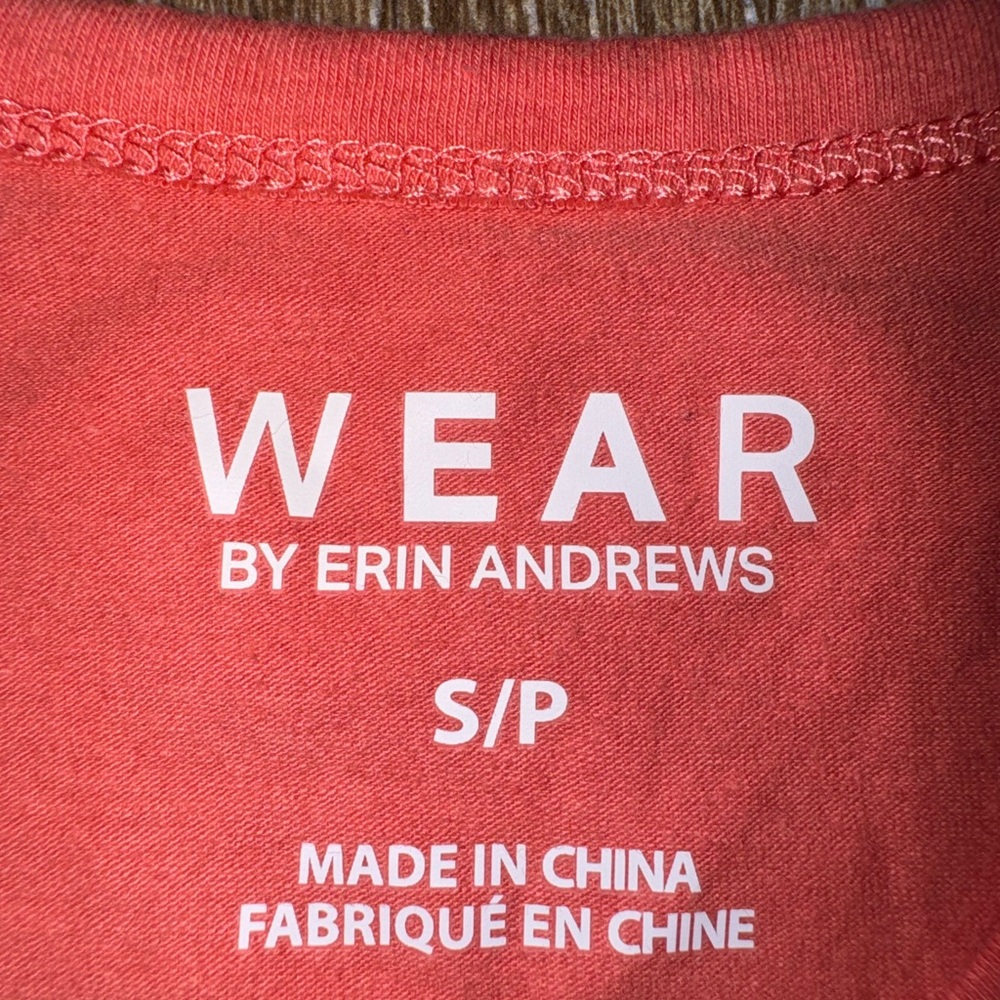 NWT WEAR by Erin Andrews Gracie Hunt Red Kansas City Chiefs Ombre Tank Top Small - Picture 4 of 11